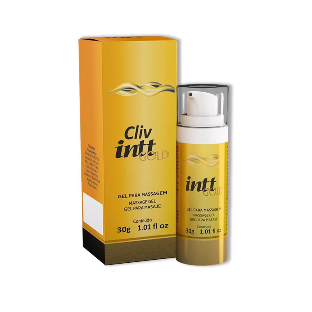 Gel Cliv Intt Gold Anestésico Anal Extra Forte 30g Dessensibilizante G