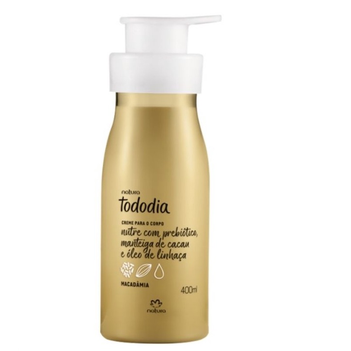 Hidratante Natura Tododia 400ml Macadâmia Shopee Brasil