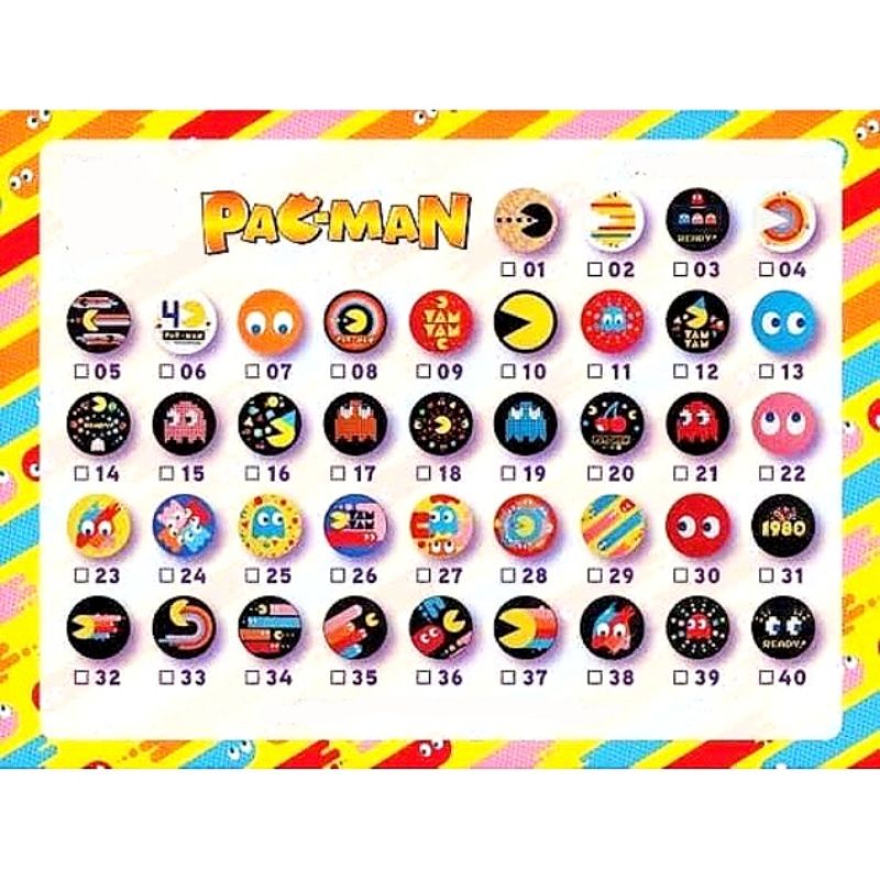 Lote Tazos Pac Man Champions League Elma Chips 2020 Nerd Geek Shopee