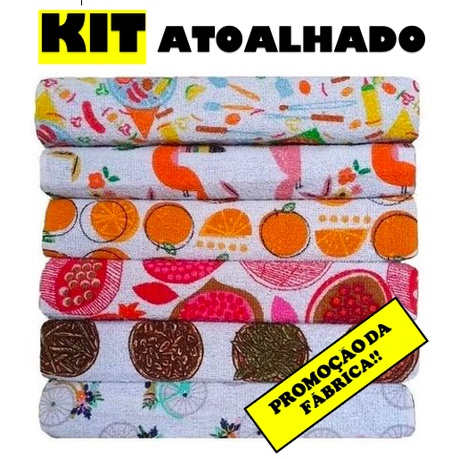 Kit Pano De Prato Grande Atoalhado Felpudo X Cm Shopee Brasil