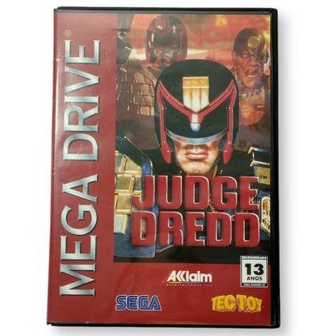 Jogo Judge Dredd Original Mega Drive Shopee Brasil