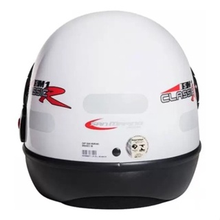 Capacete Moto San Marino Automatico Branco Viseira Shopee Brasil