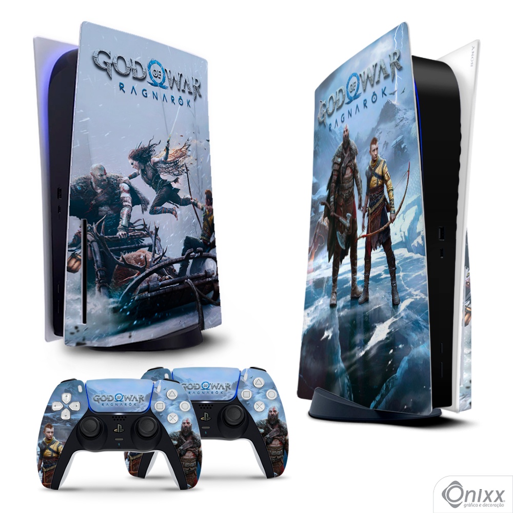 Skin PS5 Adesiva God Of War Ragnarok II Shopee Brasil