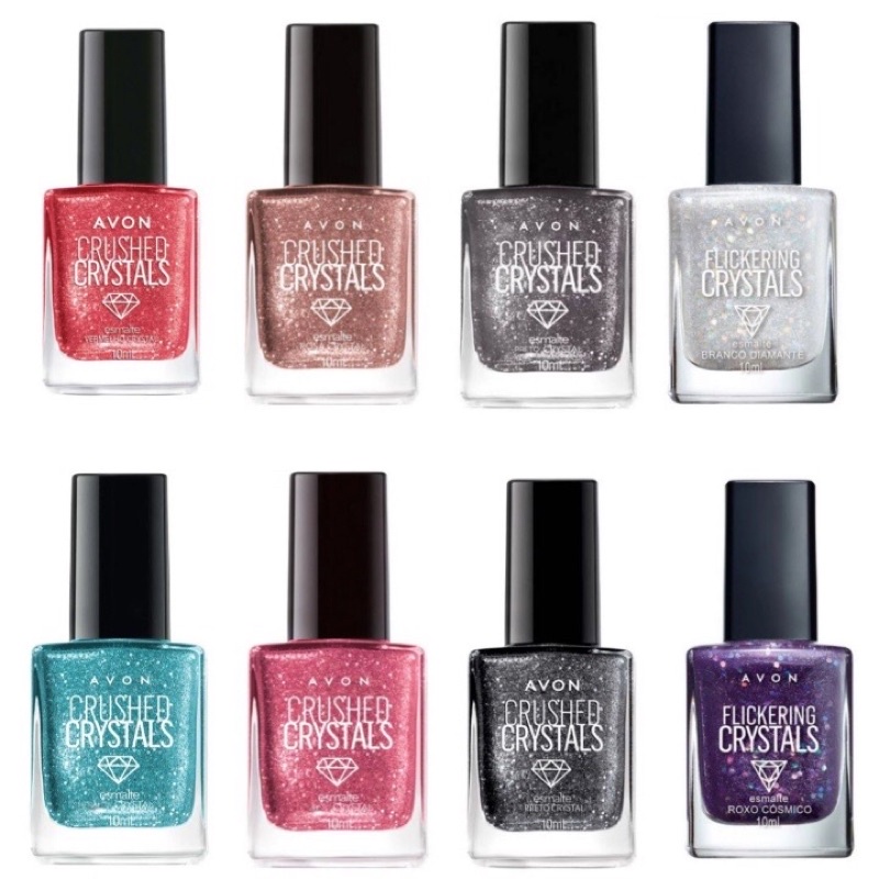 Esmalte Avon Crushed Crystals Ml Shopee Brasil