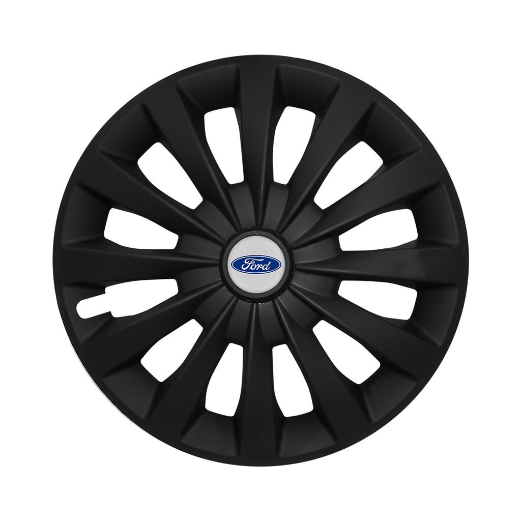 Calota Esportiva Aro 13 Passat CC Preta Fosca Ford Prata Shopee Brasil