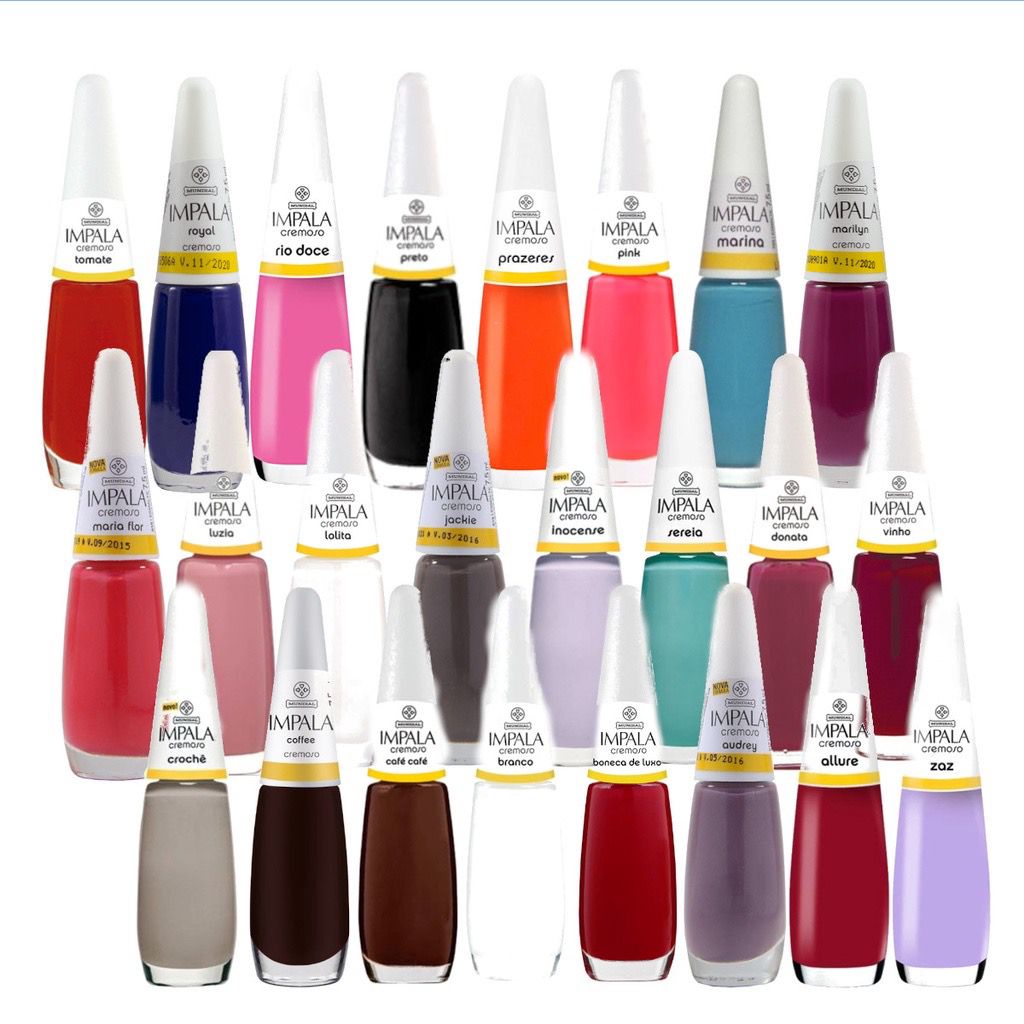 Esmalte Impala Ml Cores Mais Vendidas Escolha A Cor Shopee Brasil