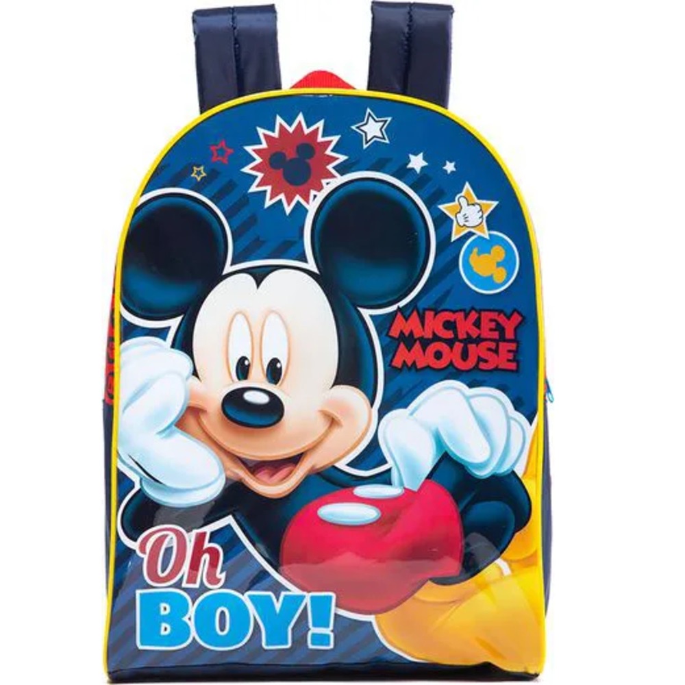 Mochila Escolar Mickey Mouse Menino Infantil 9302 Shopee Brasil