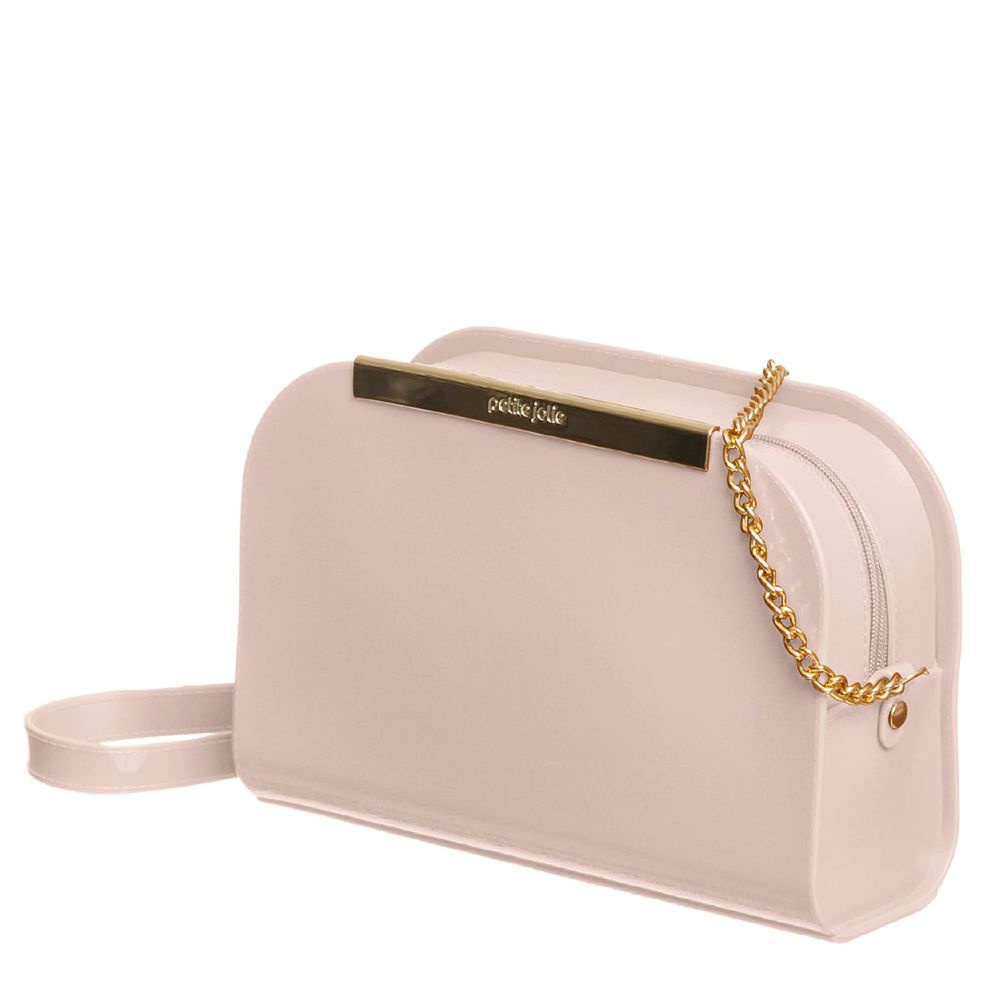 Bolsa Petite Jolie Nude Ouro PJ10338 Shopee Brasil