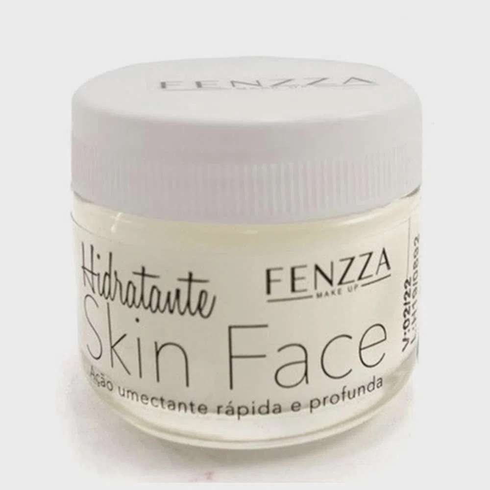 Hidratante Skin Face Fenzza 30g Shopee Brasil