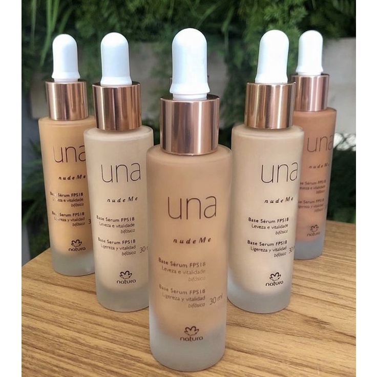 Base Serum Una Nude Me Clara Ml Natura Una Shopee Brasil