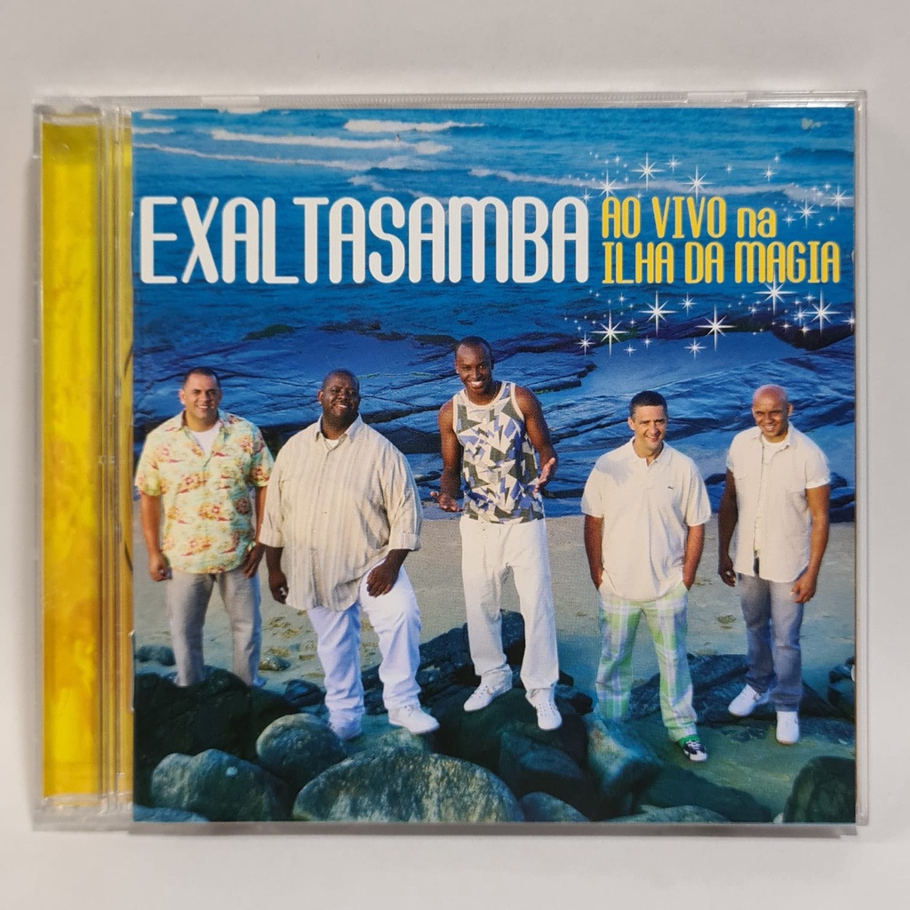 Cd Exaltasamba Ao Vivo Na Ilha Da Magia Original Shopee Brasil