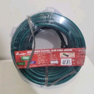 Mangueira Para Jardim Flex Vel Tran Ada E Reforcada C Esguicho Force