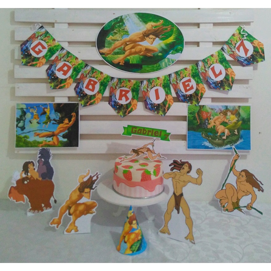 Kit Festa Tarzan Mini Shopee Brasil