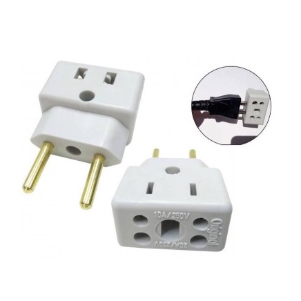 Adaptador De Tomada Multiuso Plug T Benjamin Amperes Bob Pinos