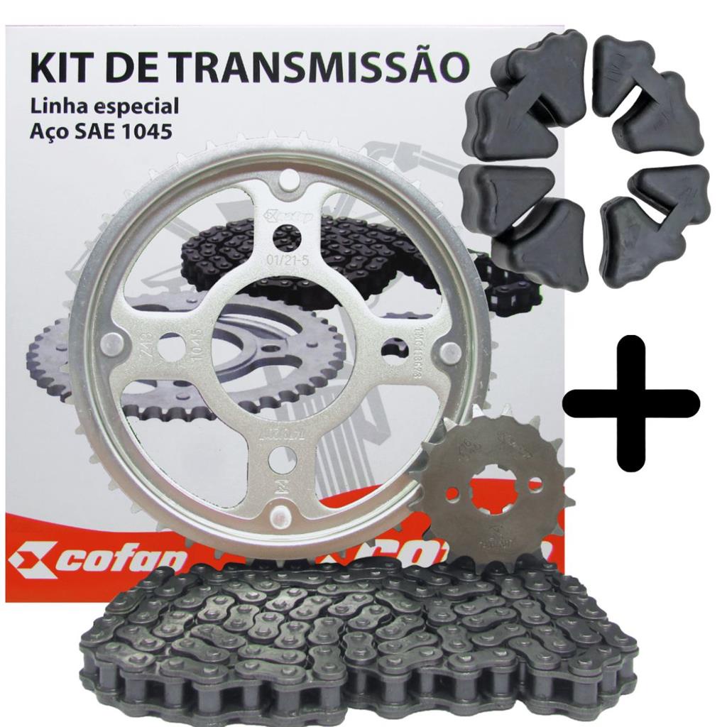 Kit Transmissao Tracao Cofap Titan 150 TMC413673 Bucha Da Coroa 150