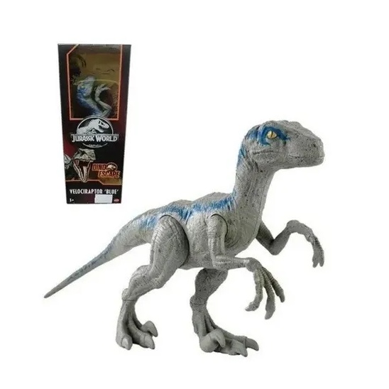 Dinossauro Velociraptor Blue Jurassic World Original Mattel Shopee Brasil