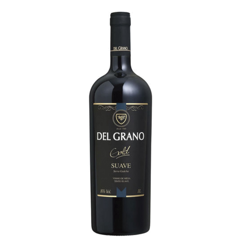 VINHO DEL GRANO GOLD TINTO SUAVE 1L Shopee Brasil