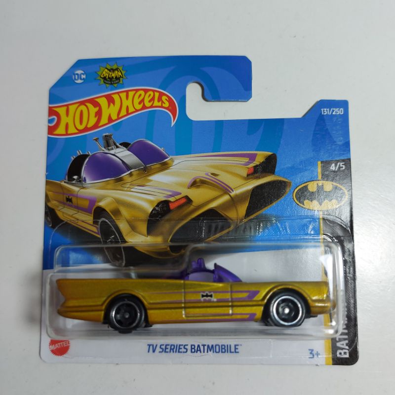 Tv Series Batmobile Dourado Batman Hot Wheels Lote N HCW