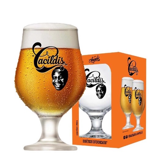 Taça De Cerveja Beer Cacildis Vidro Ruvolo 380ml Shopee Brasil