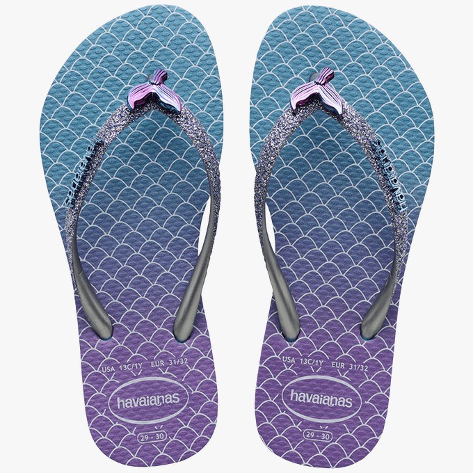 Chinelo Havaianas Slim Gliter Sereias Shopee Brasil