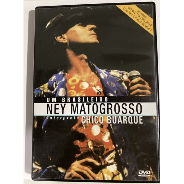 DVD NEY MATOGROSSO INTERPRETA CHICO BUARQUE Shopee Brasil