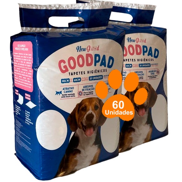 Tapete Higienico Pet Good Pads 80x60 60 Unidades Shopee Brasil