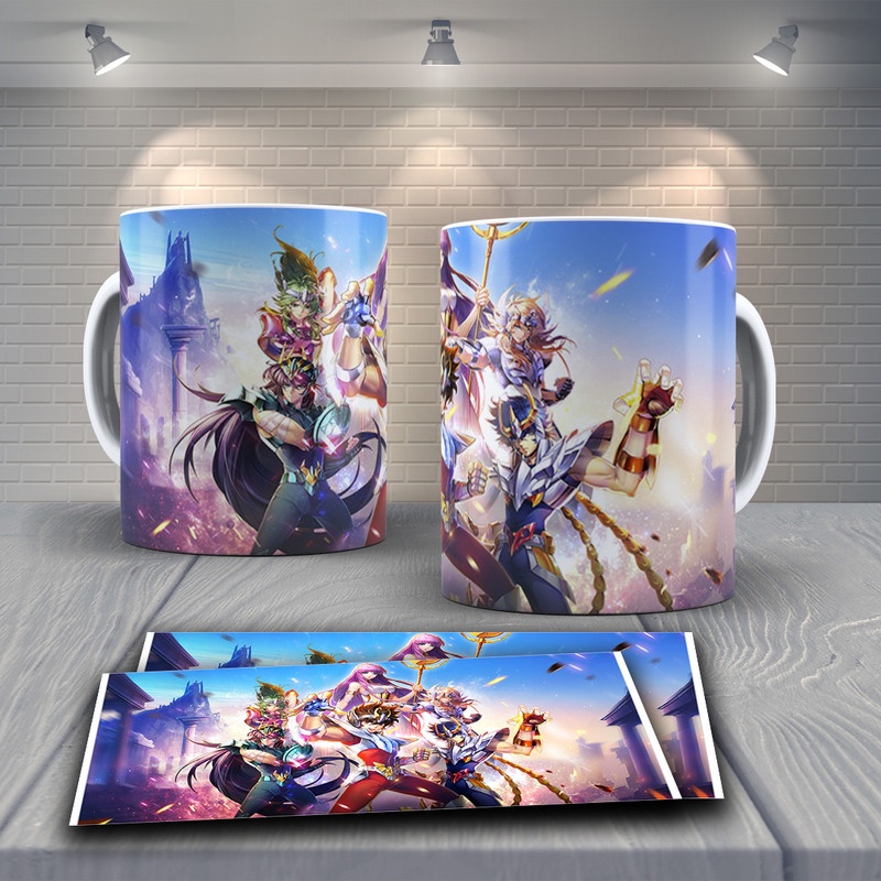 CANECA XÍCARA ANIMES DE PORCELANA 325ML Shopee Brasil