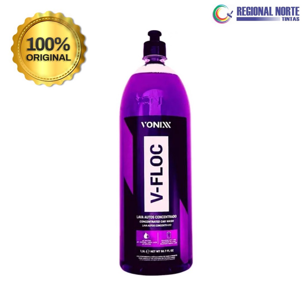 V Floc Shampoo Ultra Concentrado Vonixx 1 5L Shopee Brasil