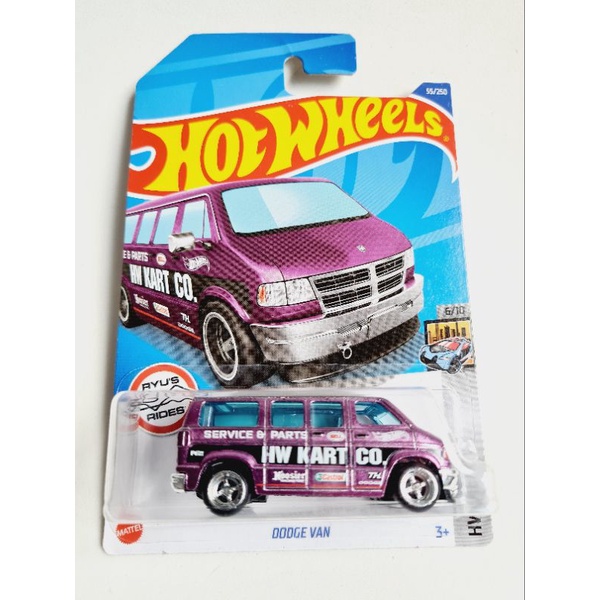 Hot Wheels Super T Hunt Dodge Van Lote C 2022 Shopee Brasil