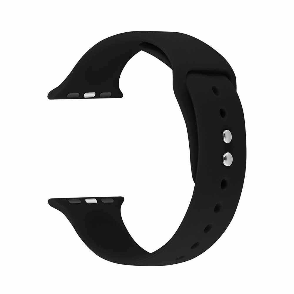 Pulseira Sport Silicone Lisa Para Apple Watch E Smartwatch Iwo Mm