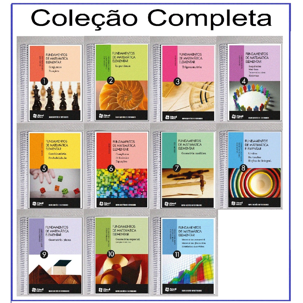 Cole O Completa Fundamentos Da Matem Tica Elementar Volumes