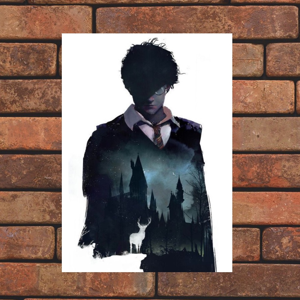 Placa Decorativa Harry Potter Dark Em MDF Shopee Brasil