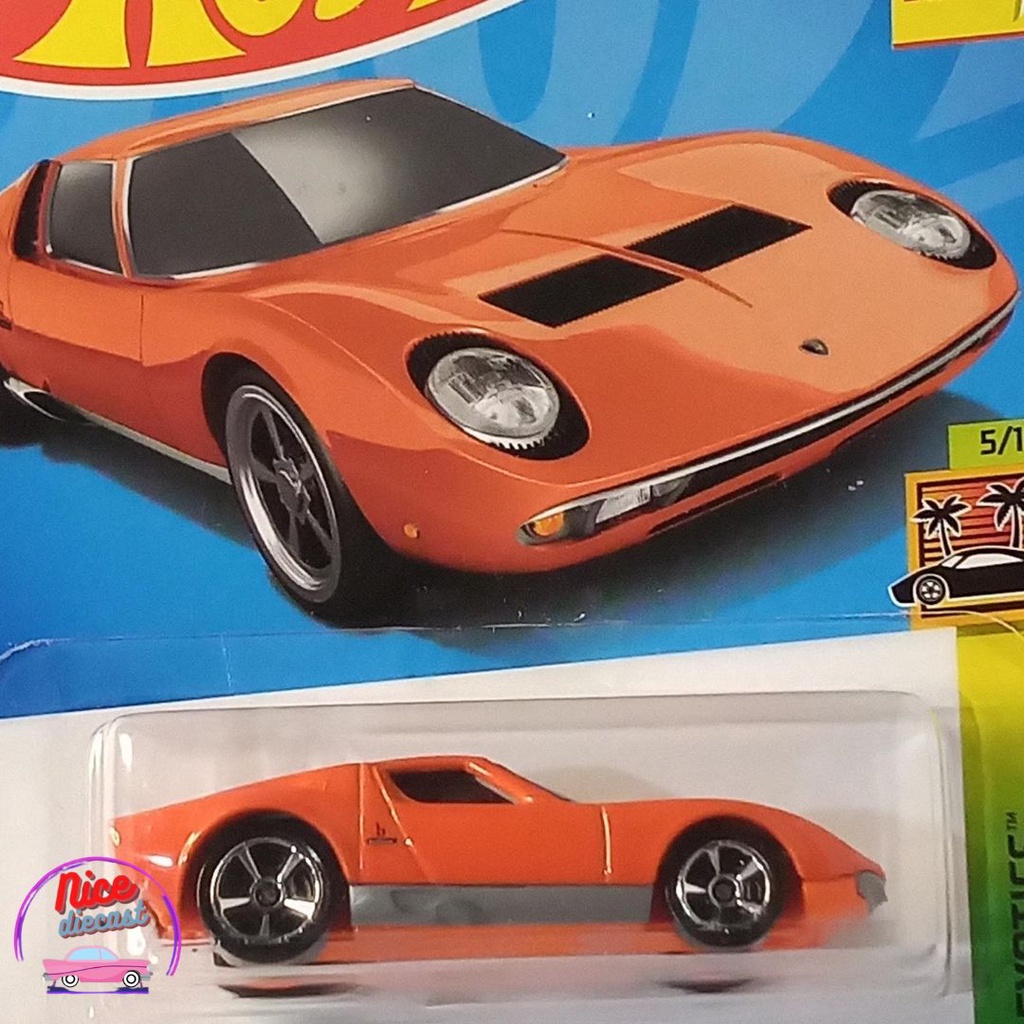 Hot Wheels Lamborghini Miura SV HW Exotics Shopee Brasil