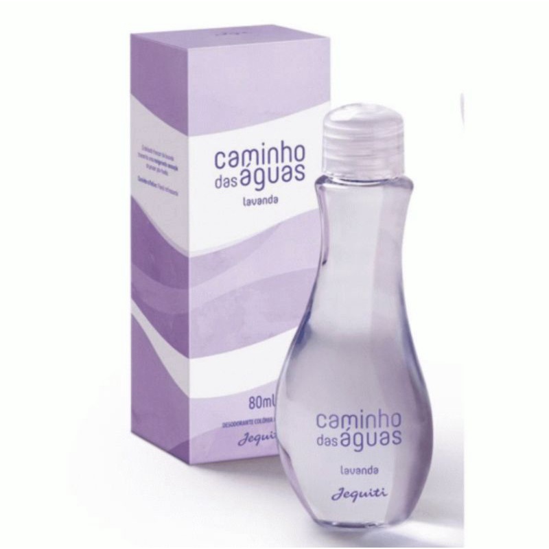 Desodorante Colônia Refrescante Caminho Das Águas Lavanda 80 ml