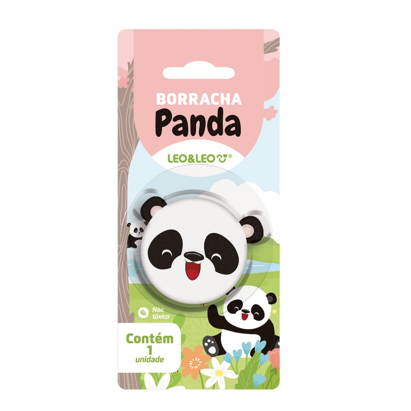 Borracha Escolar Pet Formas Leo Leo Panda Pinguim Dino Baleia