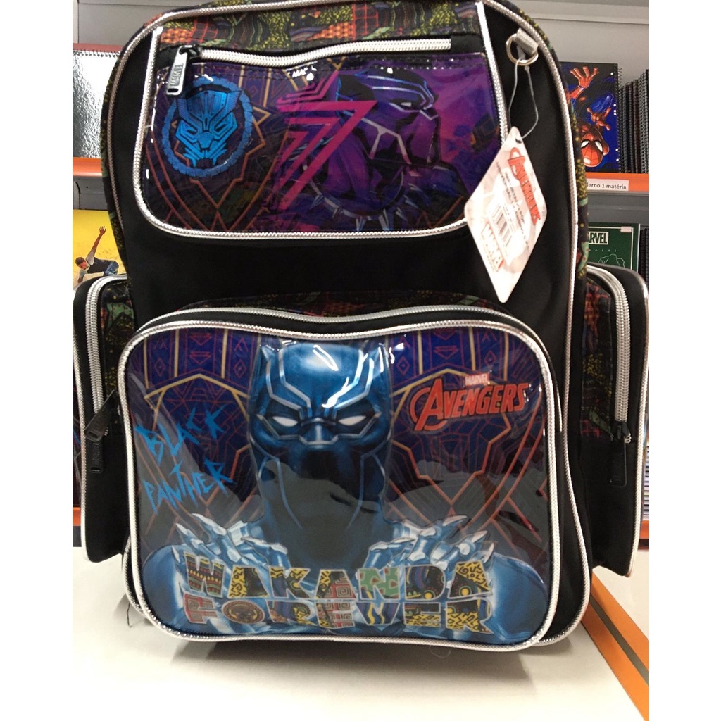 Mochila Pantera Negra Wakanda Forever Shopee Brasil