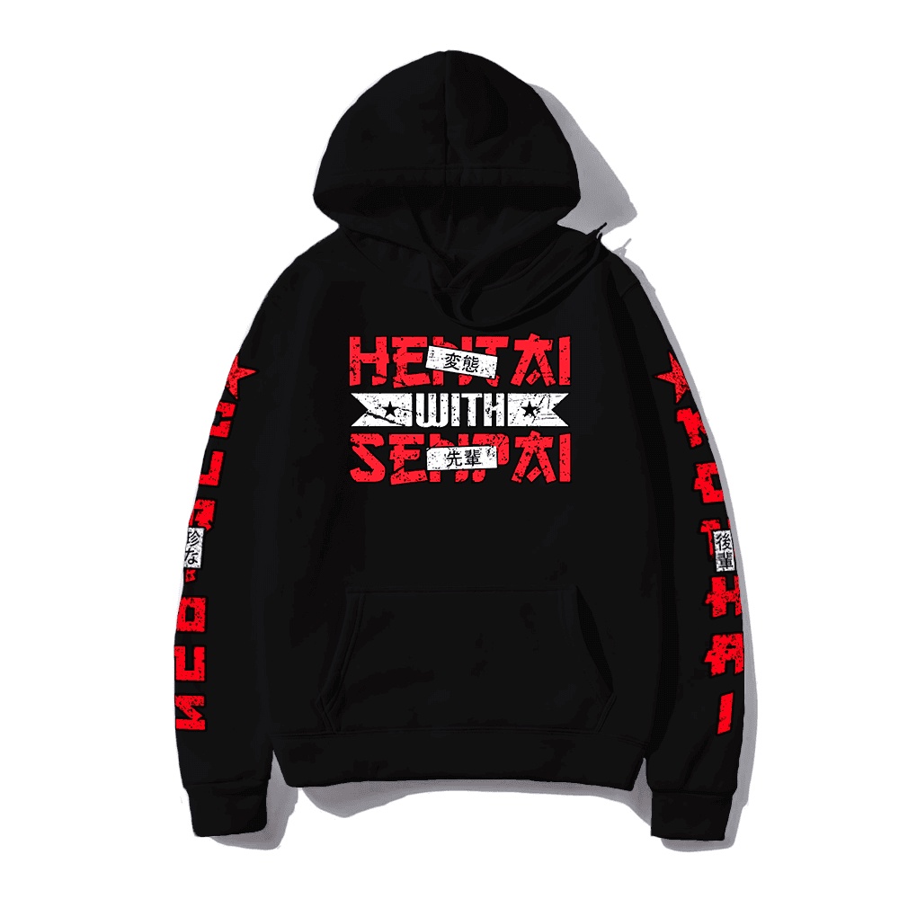 Blusa Moletom Hentai With Senpai Mangá REF Shopee Brasil