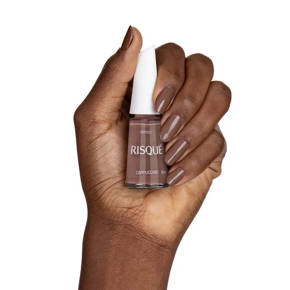 Esmalte Risqu Nude Cremoso Cappuccino Ml Envio Imediato Shopee Brasil