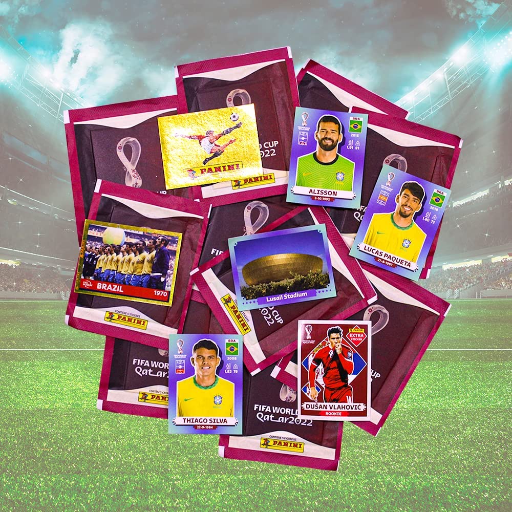 ENVELOPE FIGURINHAS COPA DO MUNDO QATAR 2022 PANINI Shopee Brasil