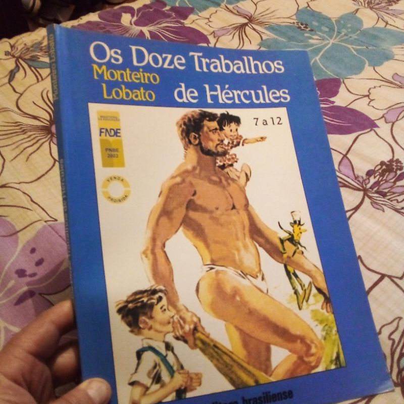 Livro Os Doze Trabalhos De H Rcules Monteiro Lobato Shopee Brasil