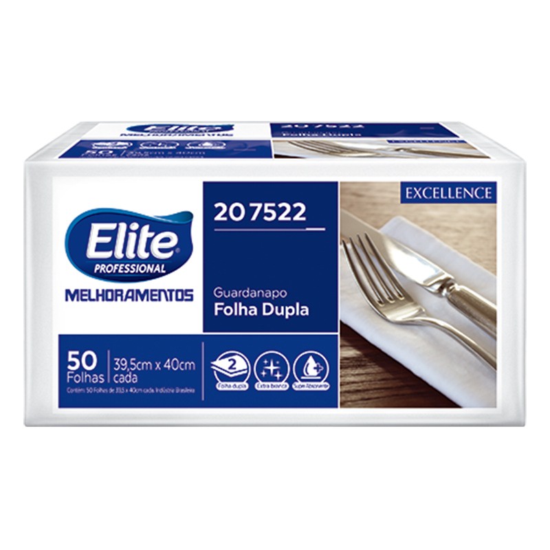 Guardanapo Folha Dupla Elite Excellence 24x50 Folhas Shopee Brasil