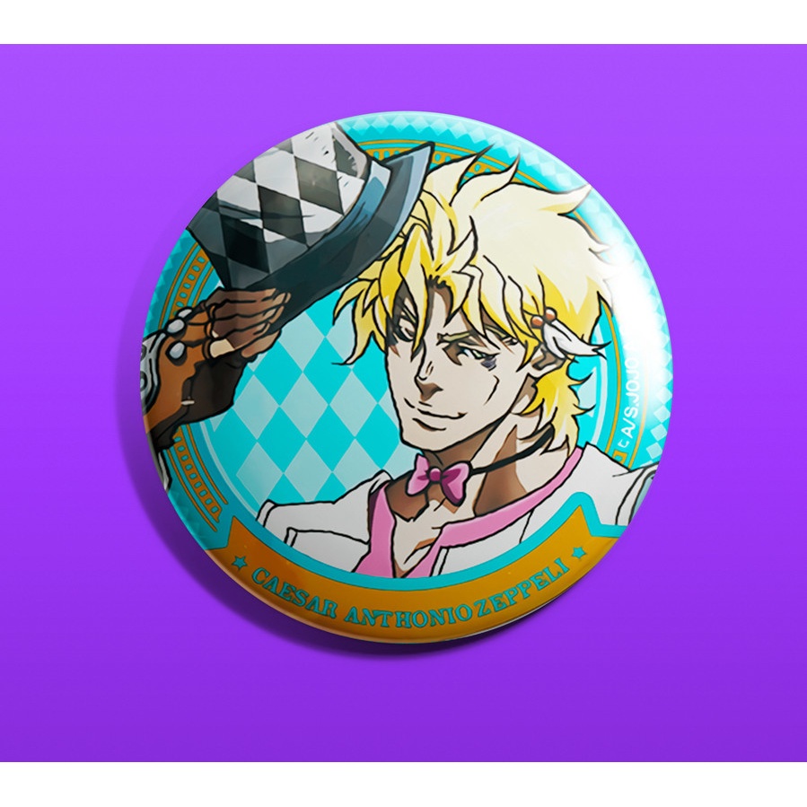 Botton Jojo S Bizarre Adventure Caesar Bottom De Anime Bottom Desenho