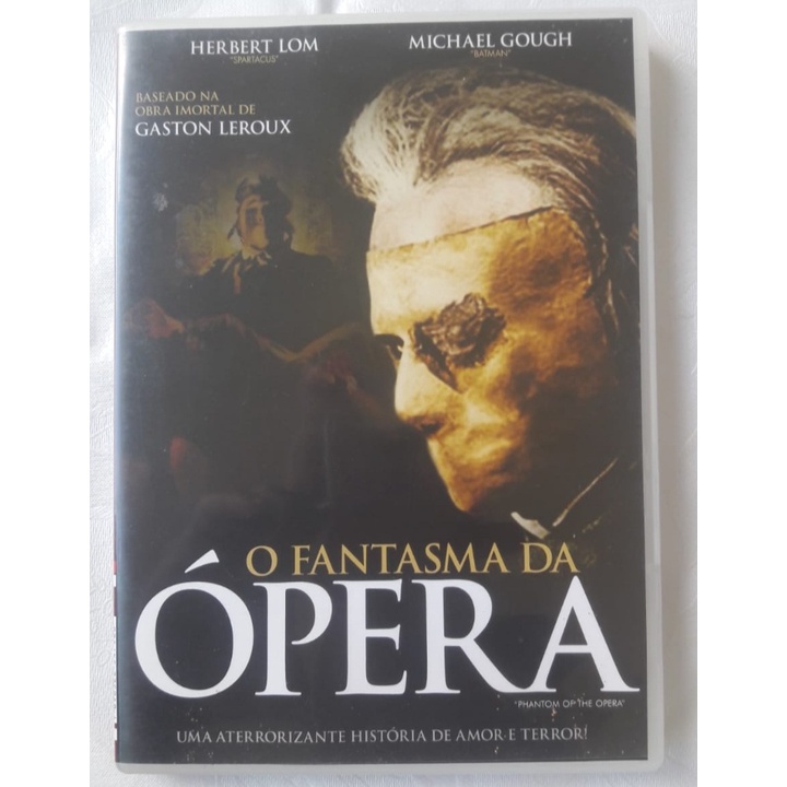 DVD O FANTASMA DA ÓPERA Shopee Brasil