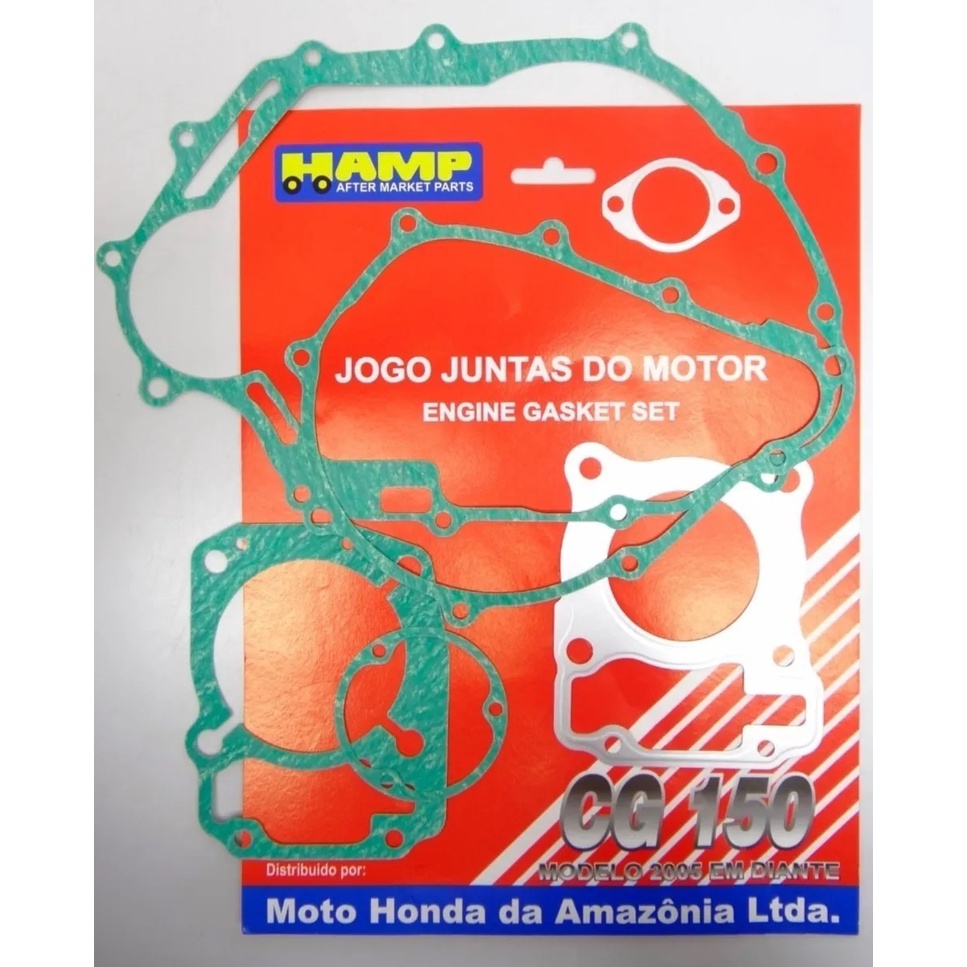 Jogo De Junta Motor Cc Hamp Original Shopee Brasil