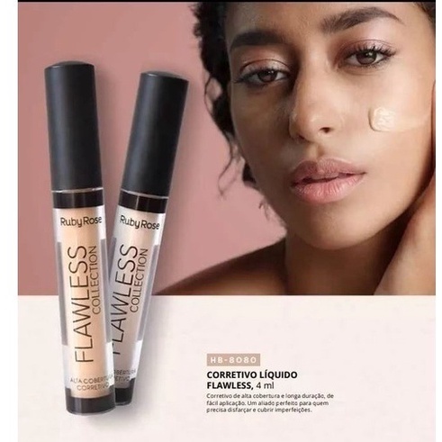 Corretivo Flawless Ruby Rose Ml Hb Nude Nude Shopee Brasil