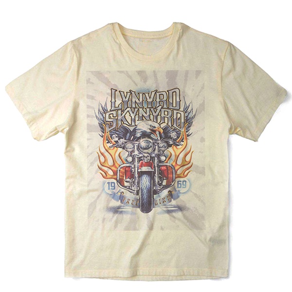 Camiseta Algodao Lynyrd Skynyrd Banda De Rock Classico Bandas Musica