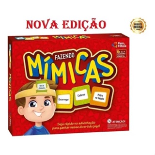 Jogo Fazendo Mimica Coluna Brinquedo Infantil Divertido Shopee Brasil