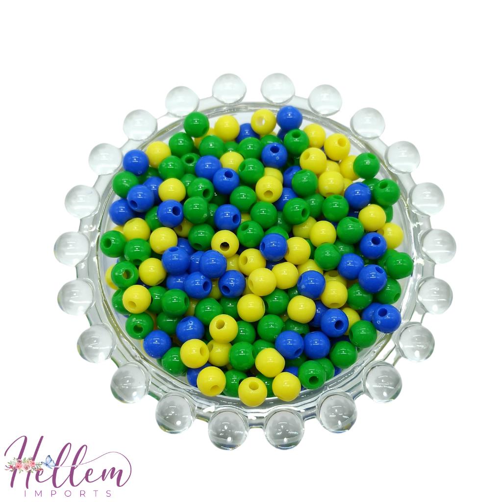 Bola Fosca Leitosa Mm E Mm Cores Brasil Copa Gramas Shopee Brasil