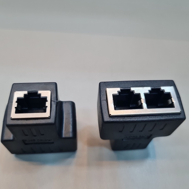 Fêmea RJ45 ao extensor fêmea do acoplador do adaptador do conector do