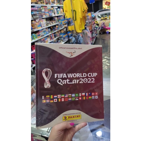 Álbum da Copa do Mundo 2022 Qatar Original Panini Oficial Capa Dura e